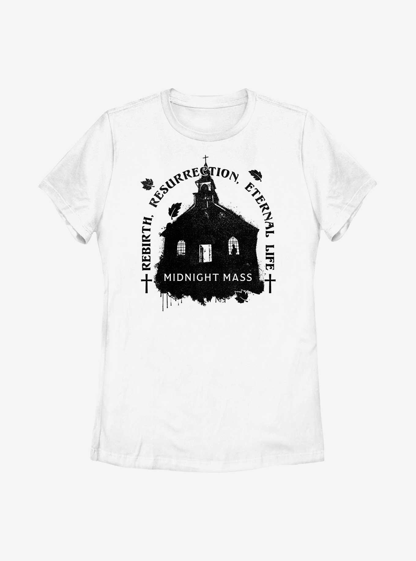 Midnight Mass Eternal Life Womens T-Shirt, WHITE, hi-res