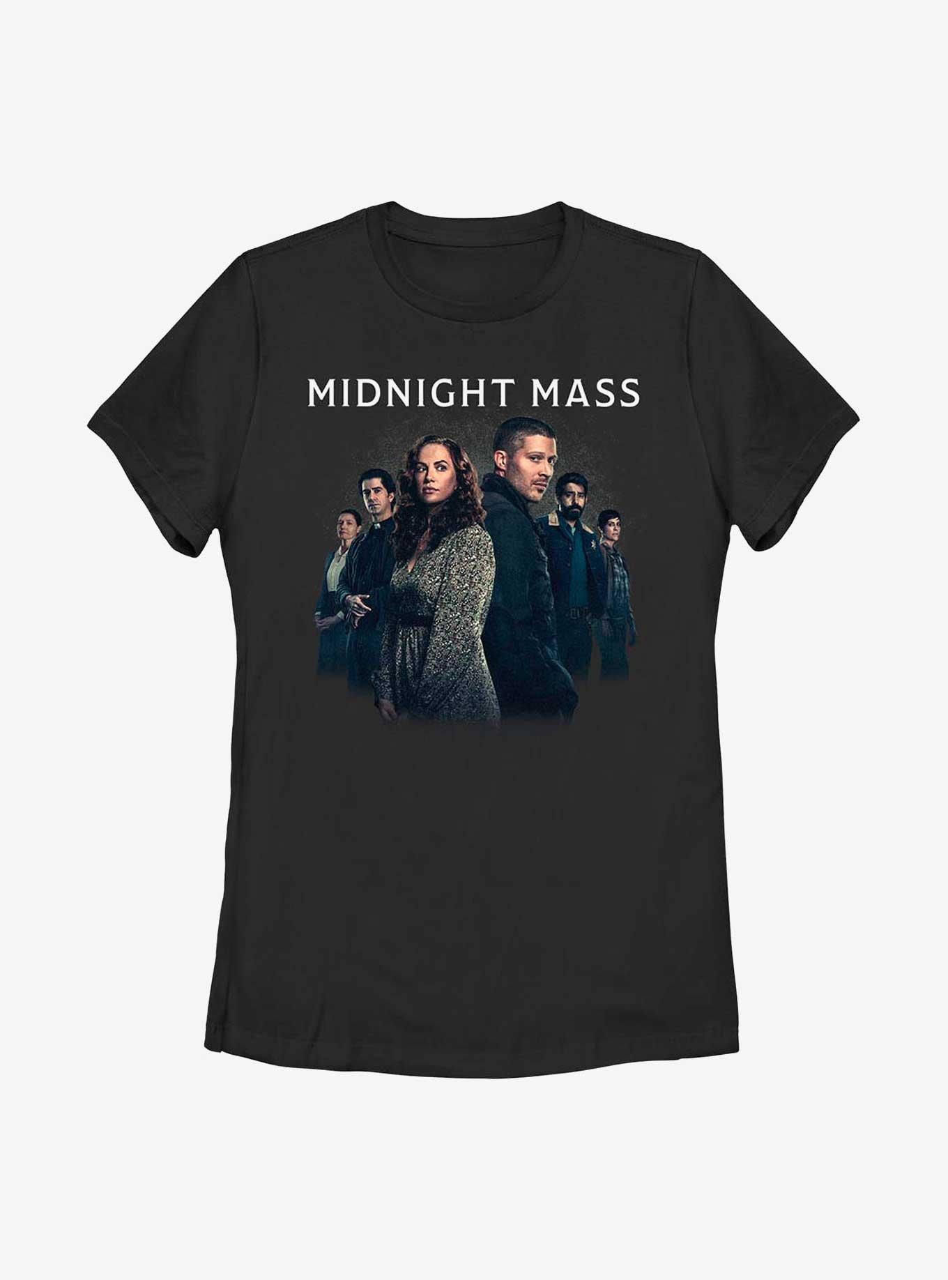 Midnight Mass Group Stance Womens T-Shirt, BLACK, hi-res