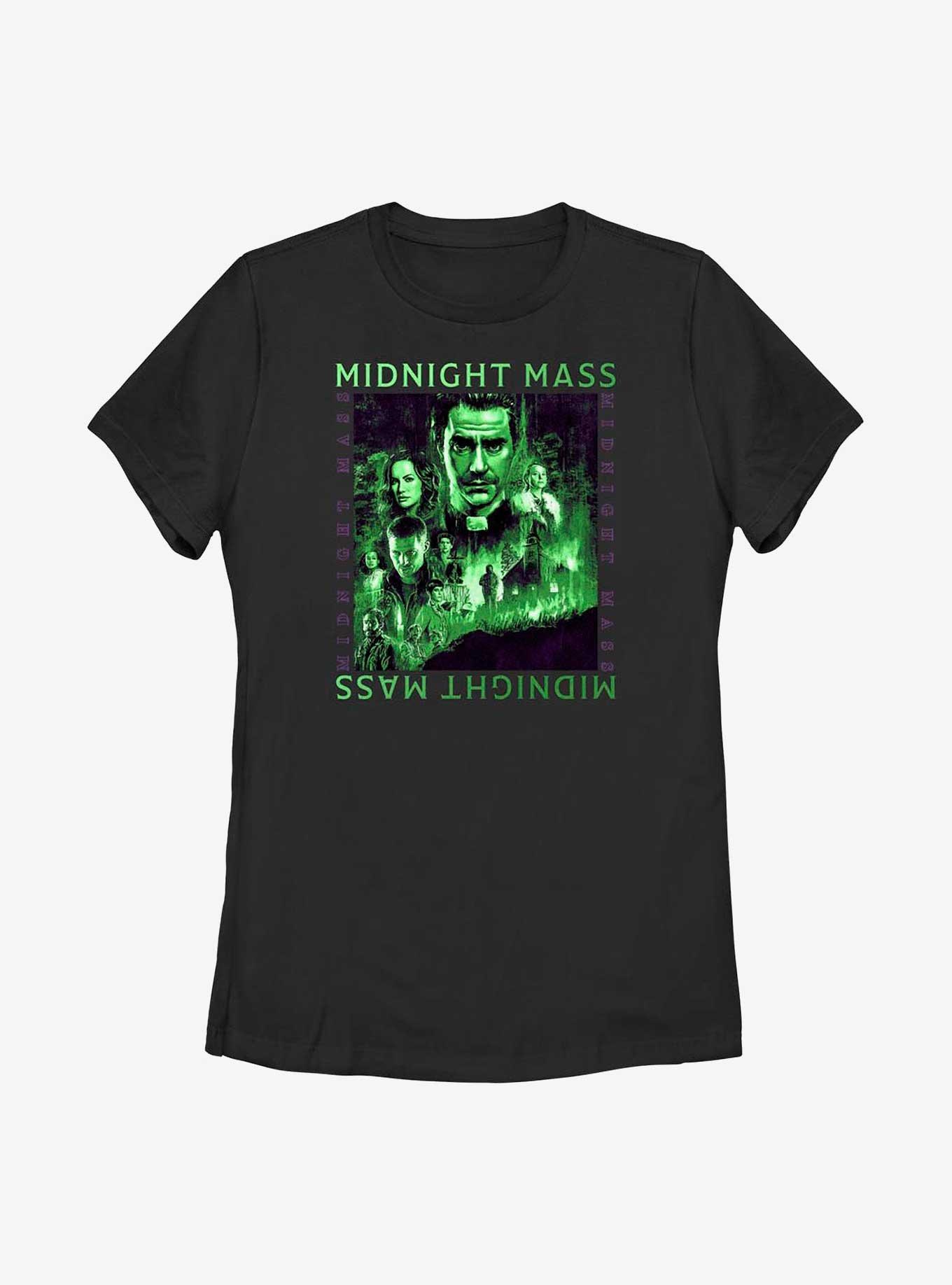 Midnight Mass Scene Panel Womens T-Shirt, , hi-res