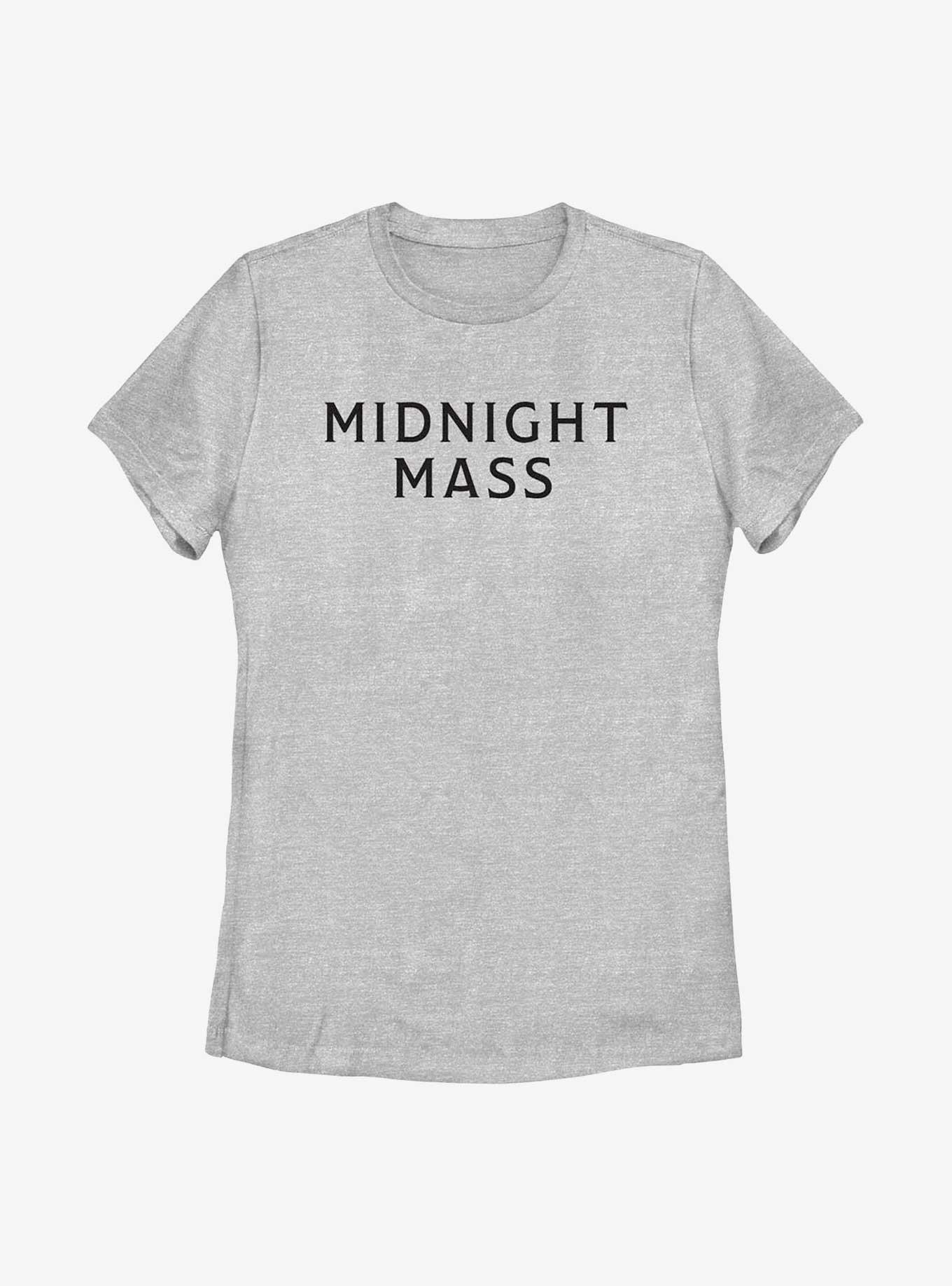 Midnight Mass Stacked Logo Womens T-Shirt, , hi-res