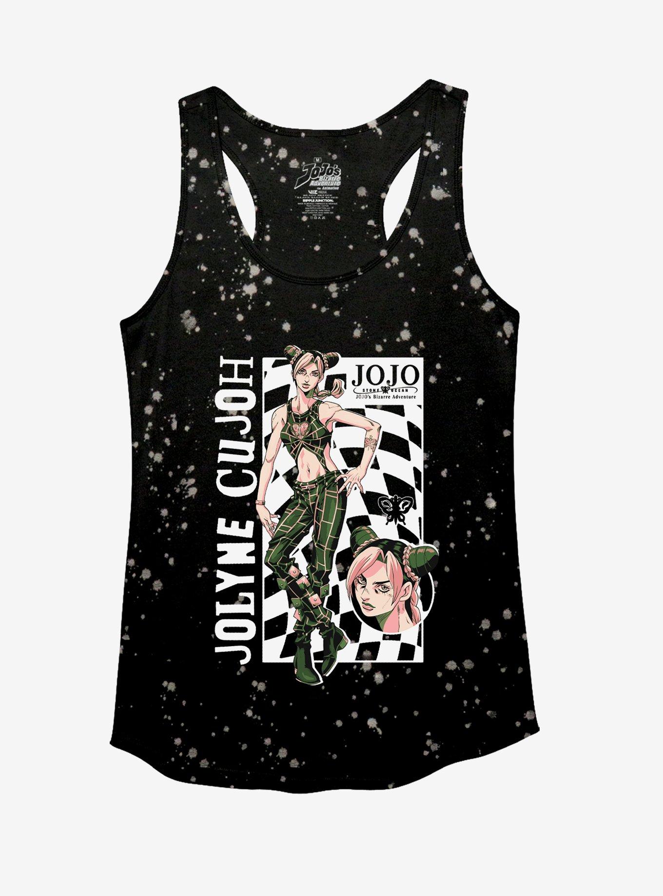 JoJo's Bizarre Adventure Jolyne Cujoh Girls Tank Top, PINK, hi-res