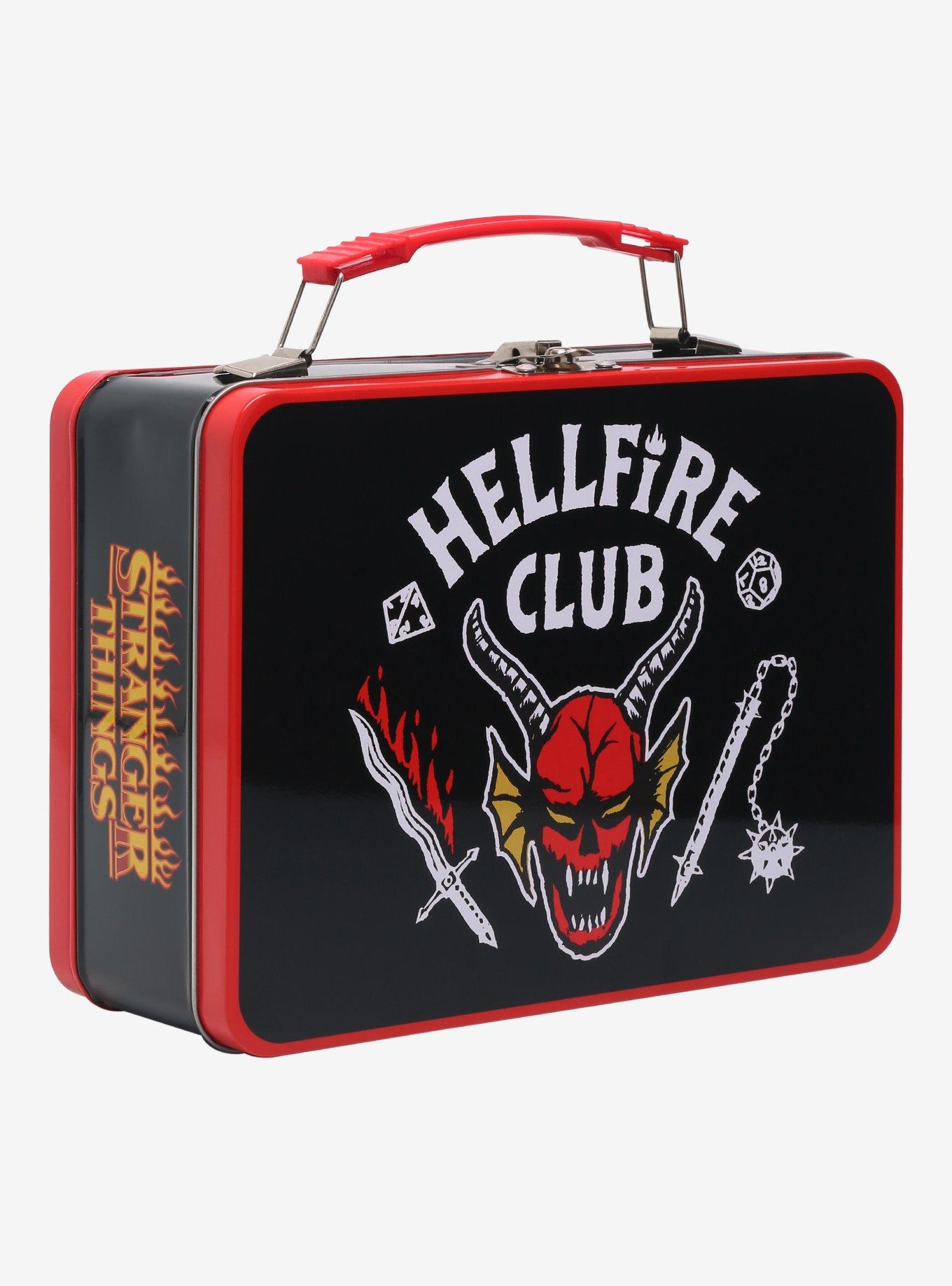 Stranger Things Hellfire Club Tin Lunch Box | BoxLunch