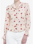 Her Universe Disney Beauty And The Beast Rose Woven Long-Sleeve Blouse, MULTI, hi-res