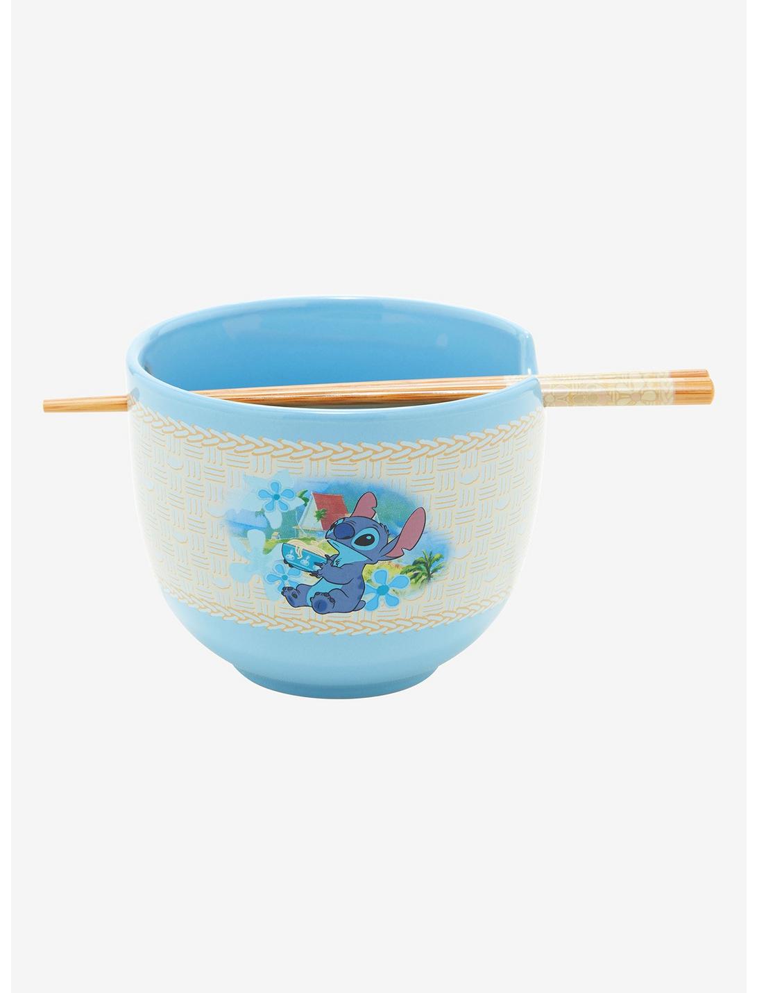 Disney Lilo & Stitch Beach Noodles Ramen Bowl with Chopsticks , , hi-res
