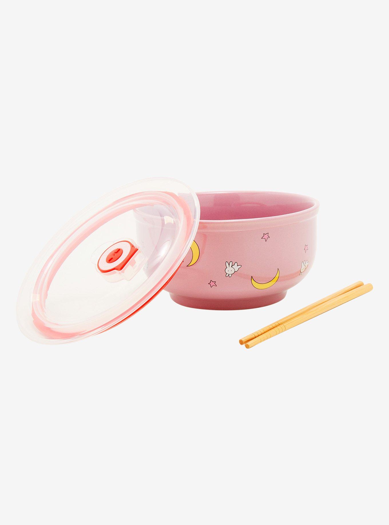 Sailor Moon Icons Allover Print Ramen Bowl with Lid, , hi-res