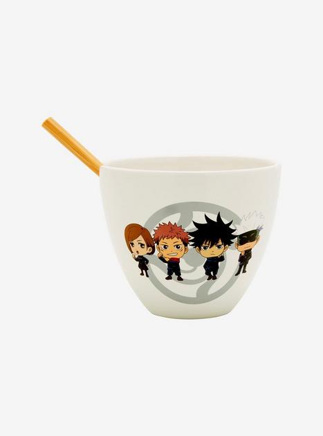 Jujutsu Kaisen Chibi Characters Ramen Bowl with Chopsticks | BoxLunch