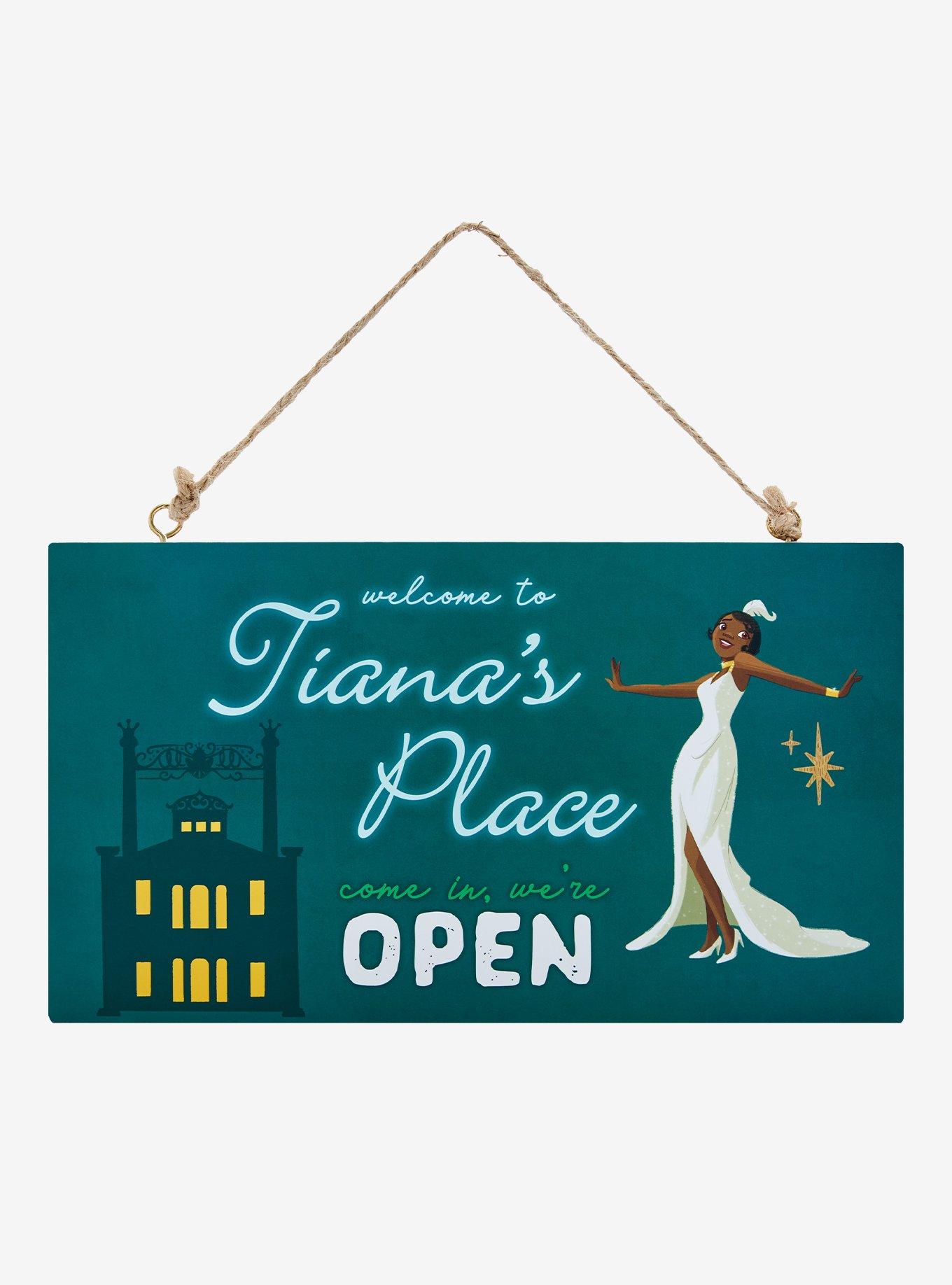 Disney The Princess and The Frog Tiana's Place Reversible Sign, , hi-res
