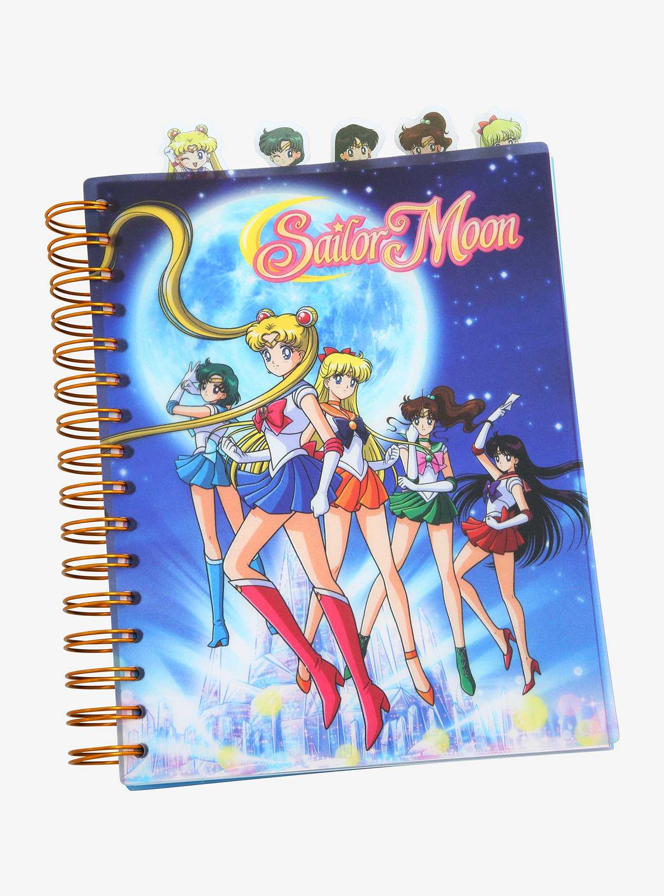 Sailor Moon Sailor Scouts Figural Tab Journal , , hi-res