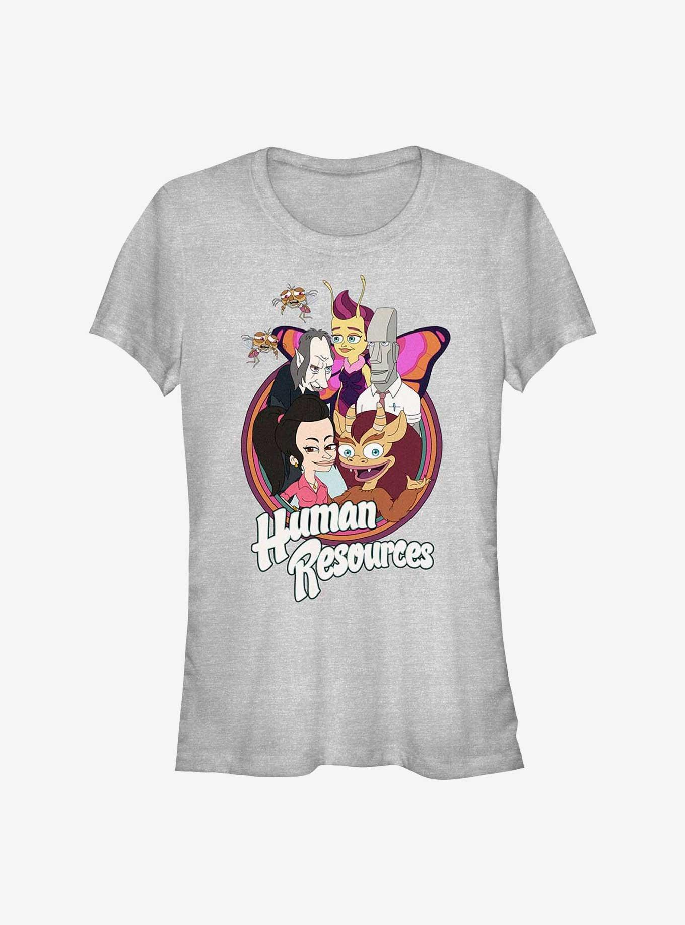 Human Resources Group Girls T-Shirt, ATH HTR, hi-res