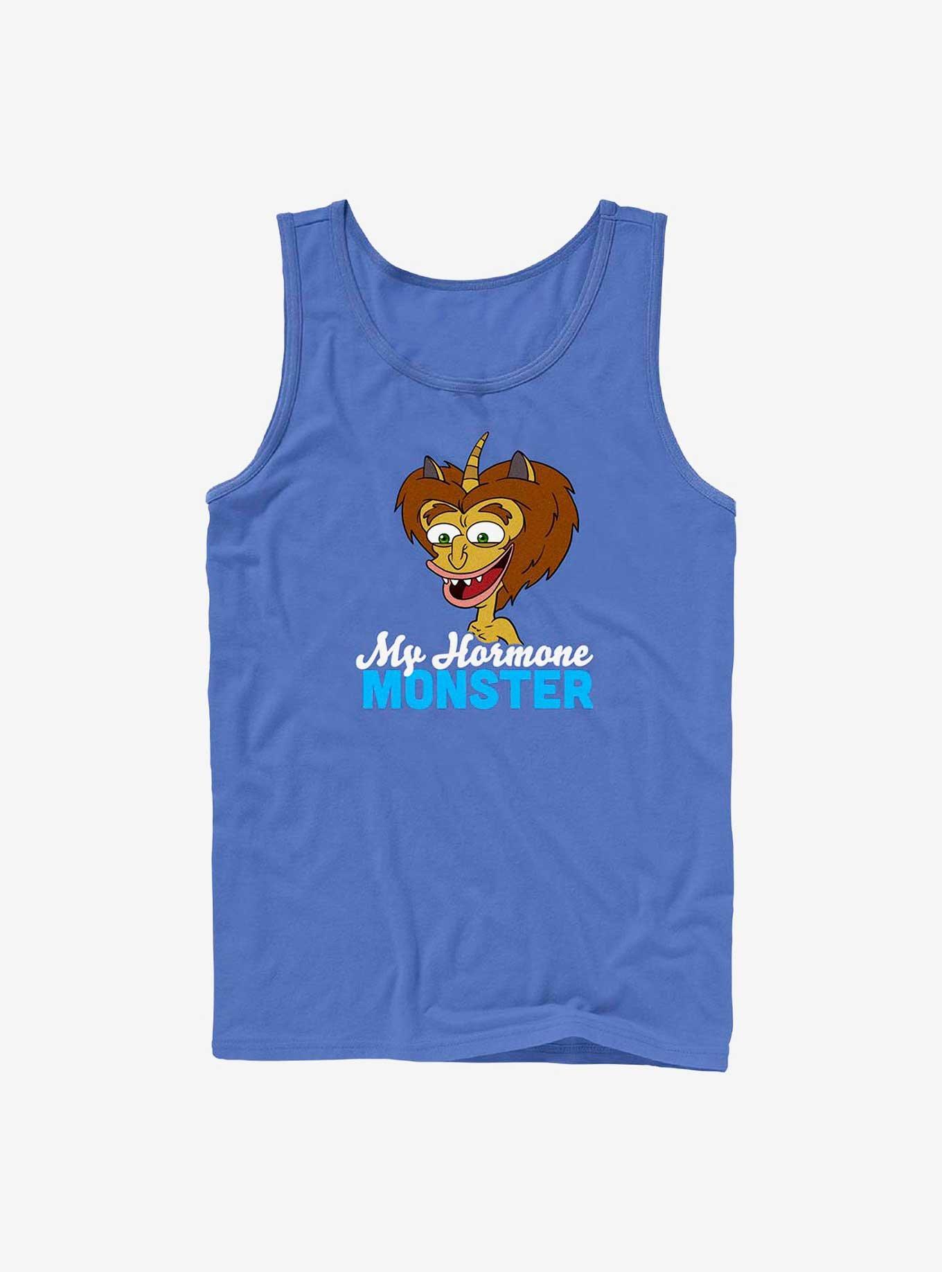 Human Resources Maury Hormone Monster Tank Blue Hot Topic