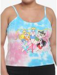 Sailor Moon Inner Sailor Guardians Tie-Dye Girls Cami Plus Size, MULTI, hi-res