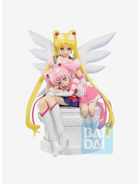 Bandai Spirits Sailor Moon Eternal Ichibansho Eternal Sailor Moon & Eternal Sailor Chibi Moon Figure, , hi-res