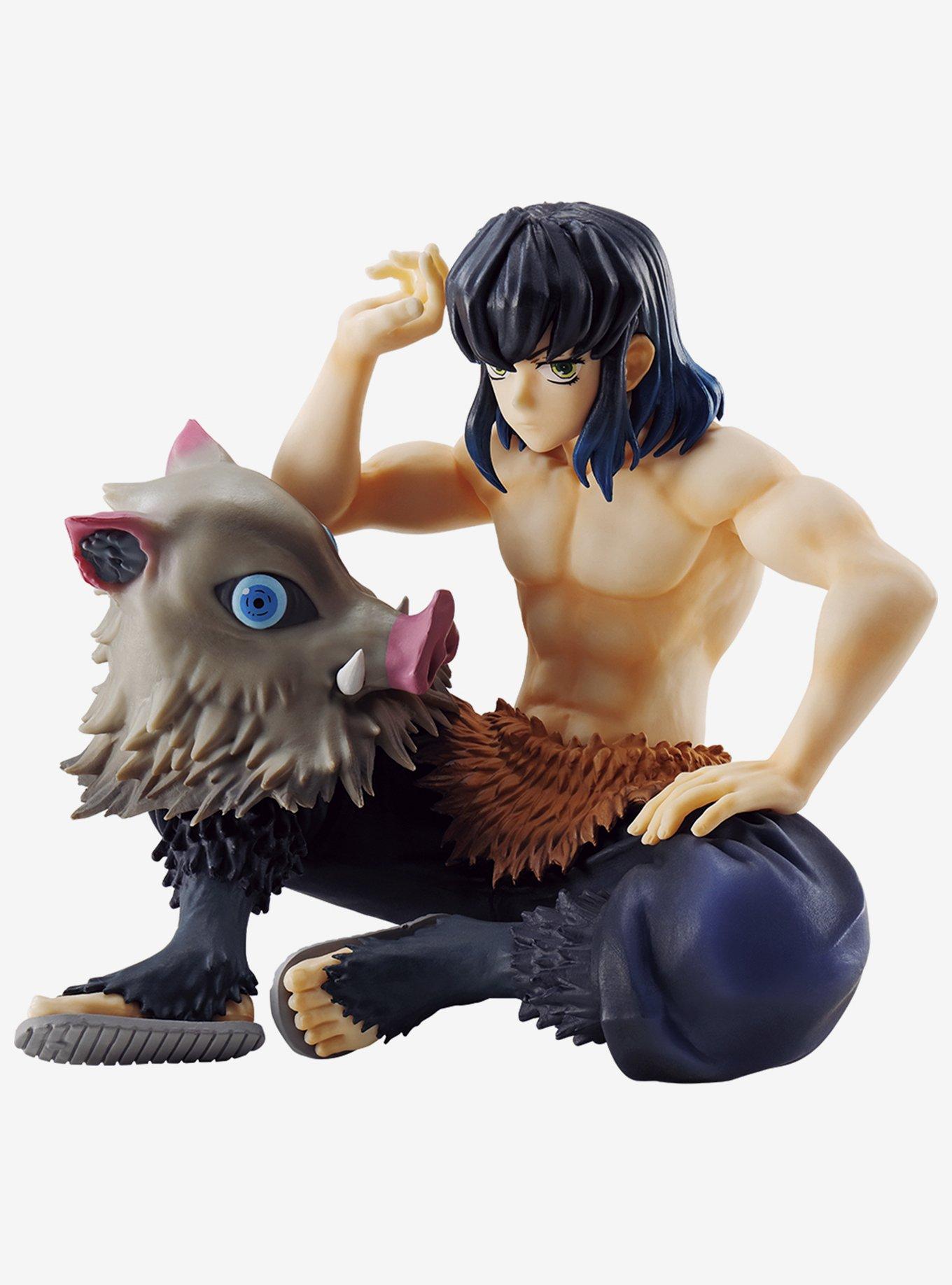 Bandai Spirits Demon Slayer: Kimetsu no Yaiba Ichibansho Inosuke Hashibara Figure, , hi-res