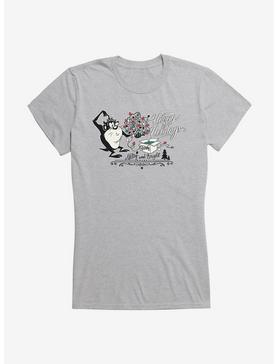 Looney Tunes Taz Happy Holidays Girls T-Shirt, , hi-res