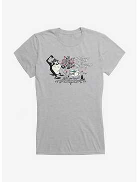 Looney Tunes Taz Happy Holidays Girls T-Shirt, , hi-res
