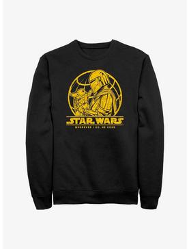 Star Wars The Mandalorian Wherever I Go Sweatshirt, , hi-res