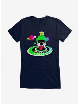 Looney Tunes Marvin The Martian Greetings Earthlings Girls T-Shirt, , hi-res
