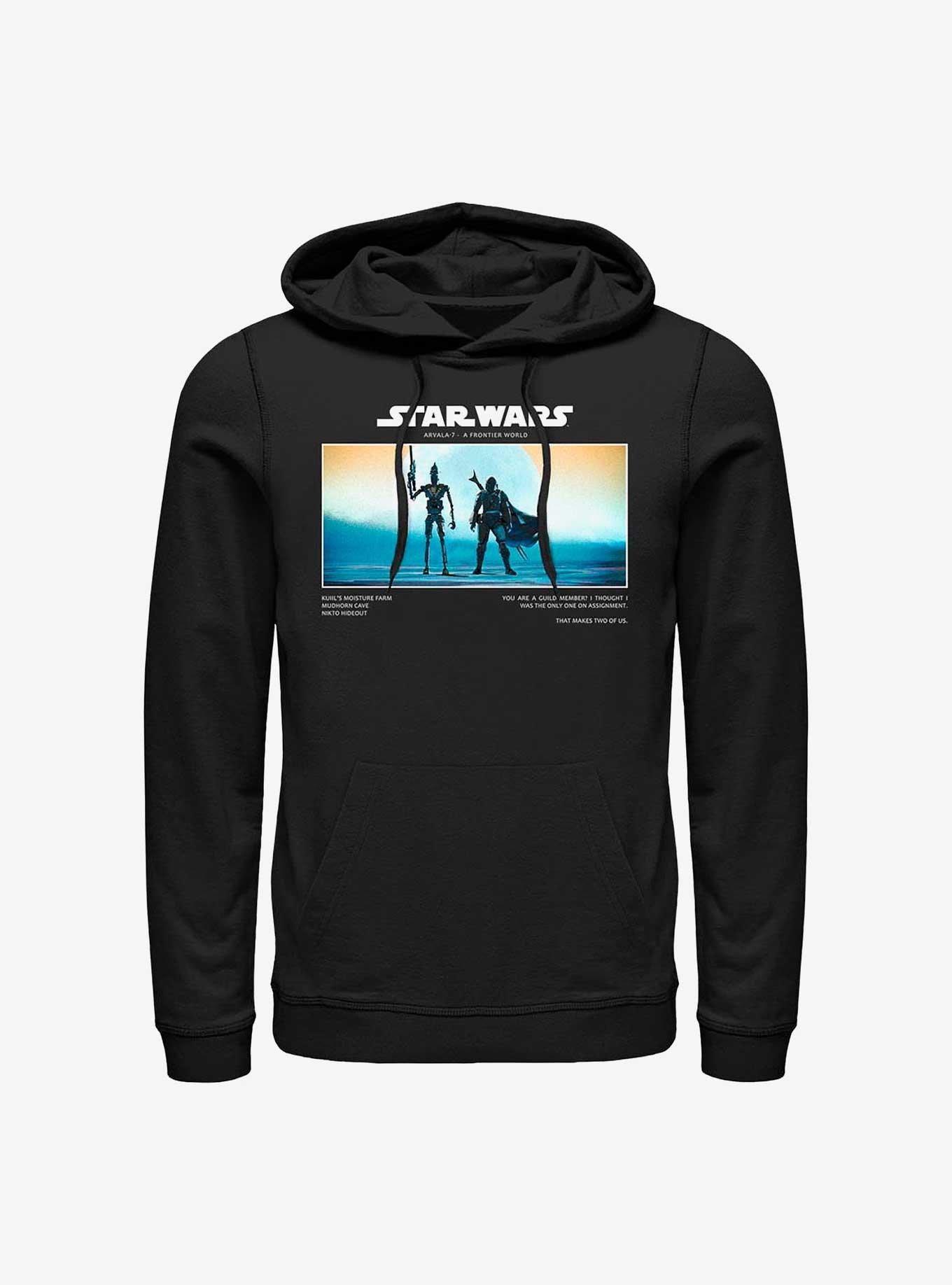 Star Wars The Mandalorian Arvala-7 It Takes Two Hoodie, BLACK, hi-res