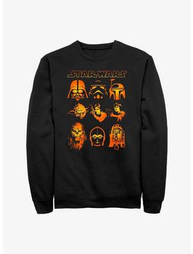 Plus Size Star Wars Halloween Heads Sweatshirt, , hi-res