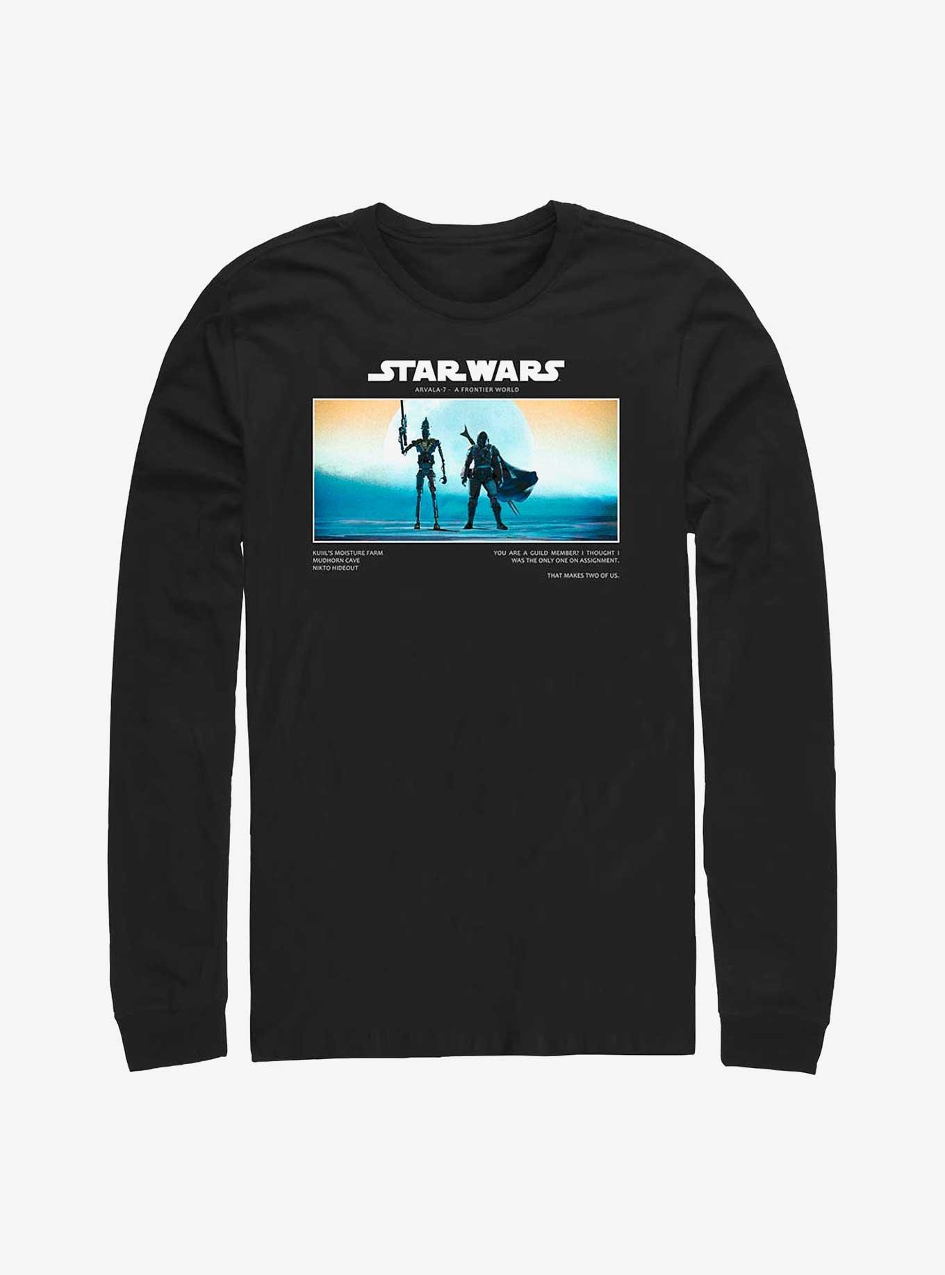 Star Wars The Mandalorian Arvala-7 It Takes Two Long-Sleeve T-Shirt, , hi-res