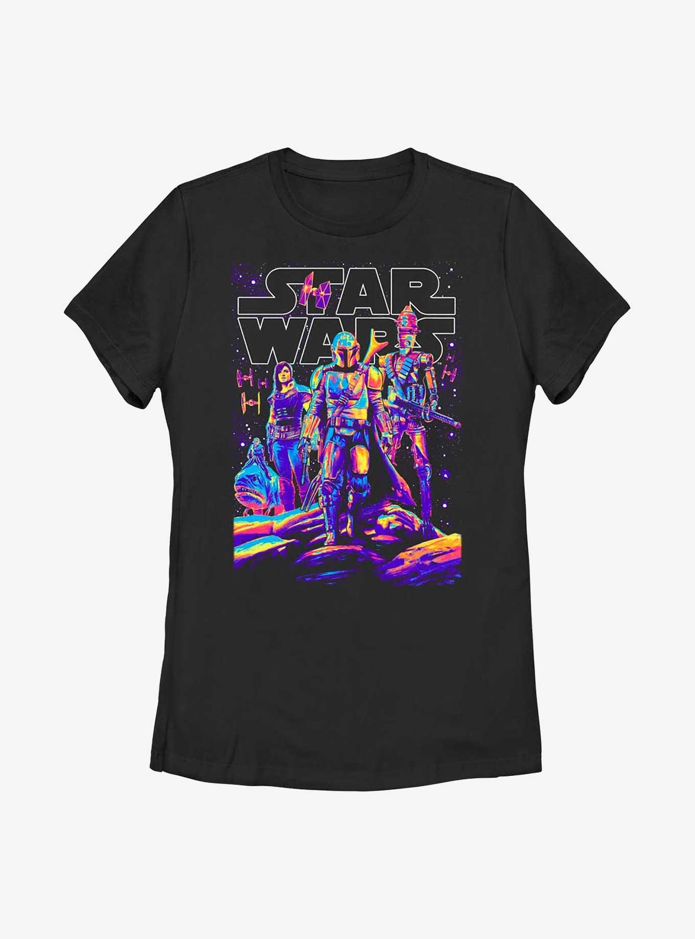 Star Wars The Mandalorian Light It Up Womens T-Shirt, , hi-res