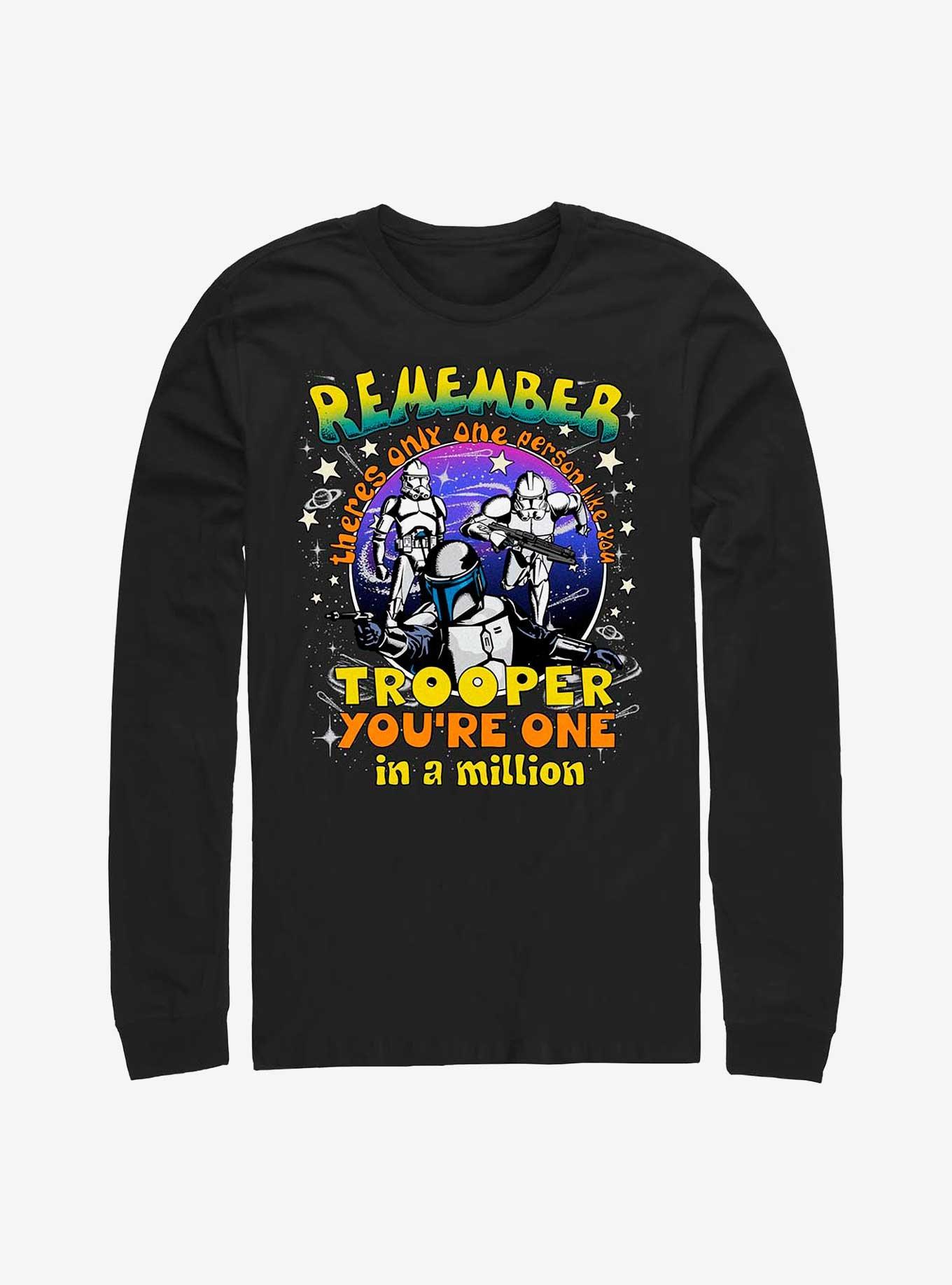 Star Wars One In A Million Trooper Long-Sleeve T-Shirt, BLACK, hi-res