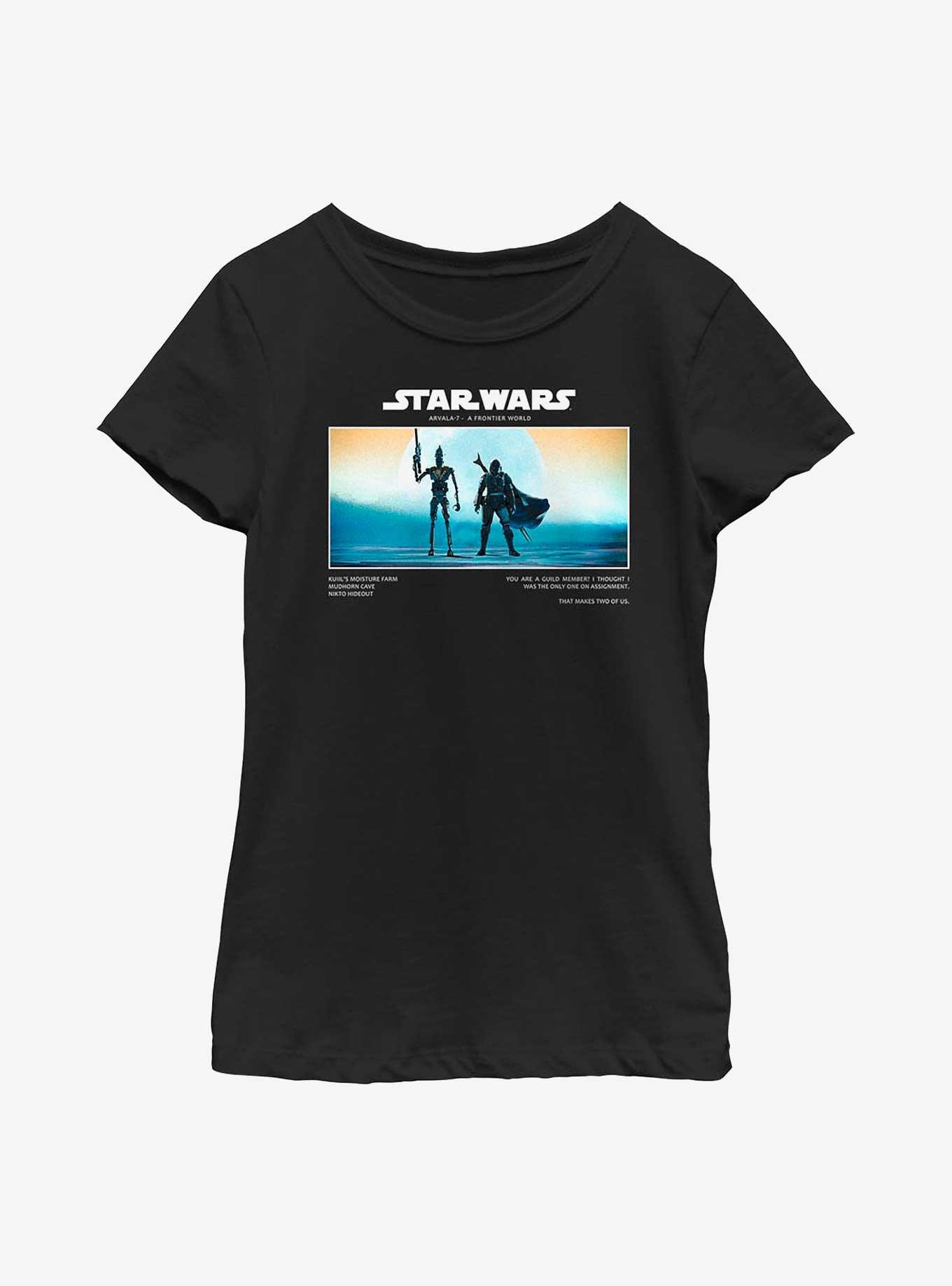 Star Wars The Mandalorian Arvala-7 It Takes Two Youth Girls T-Shirt, , hi-res