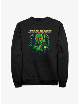 Star Wars Boba Fett Lightning Portrait Sweatshirt, , hi-res