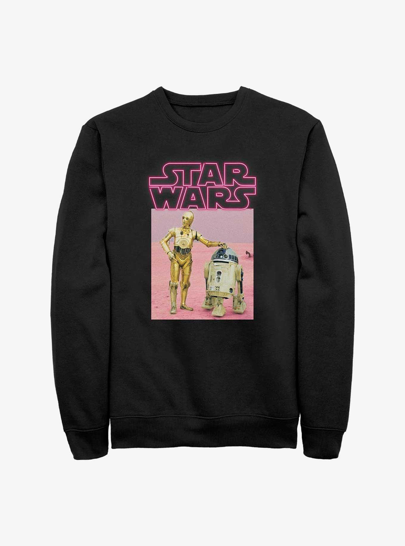 Star Wars C-3PO & R2-D2 Sweatshirt, BLACK, hi-res