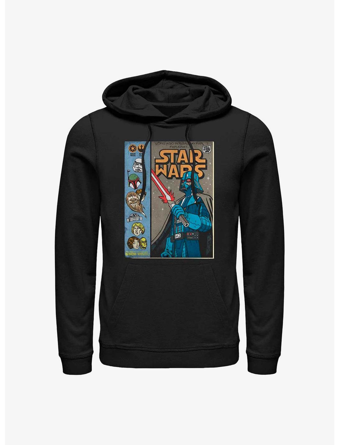 Star Wars Classic Comic Cover Hoodie, BLACK, hi-res