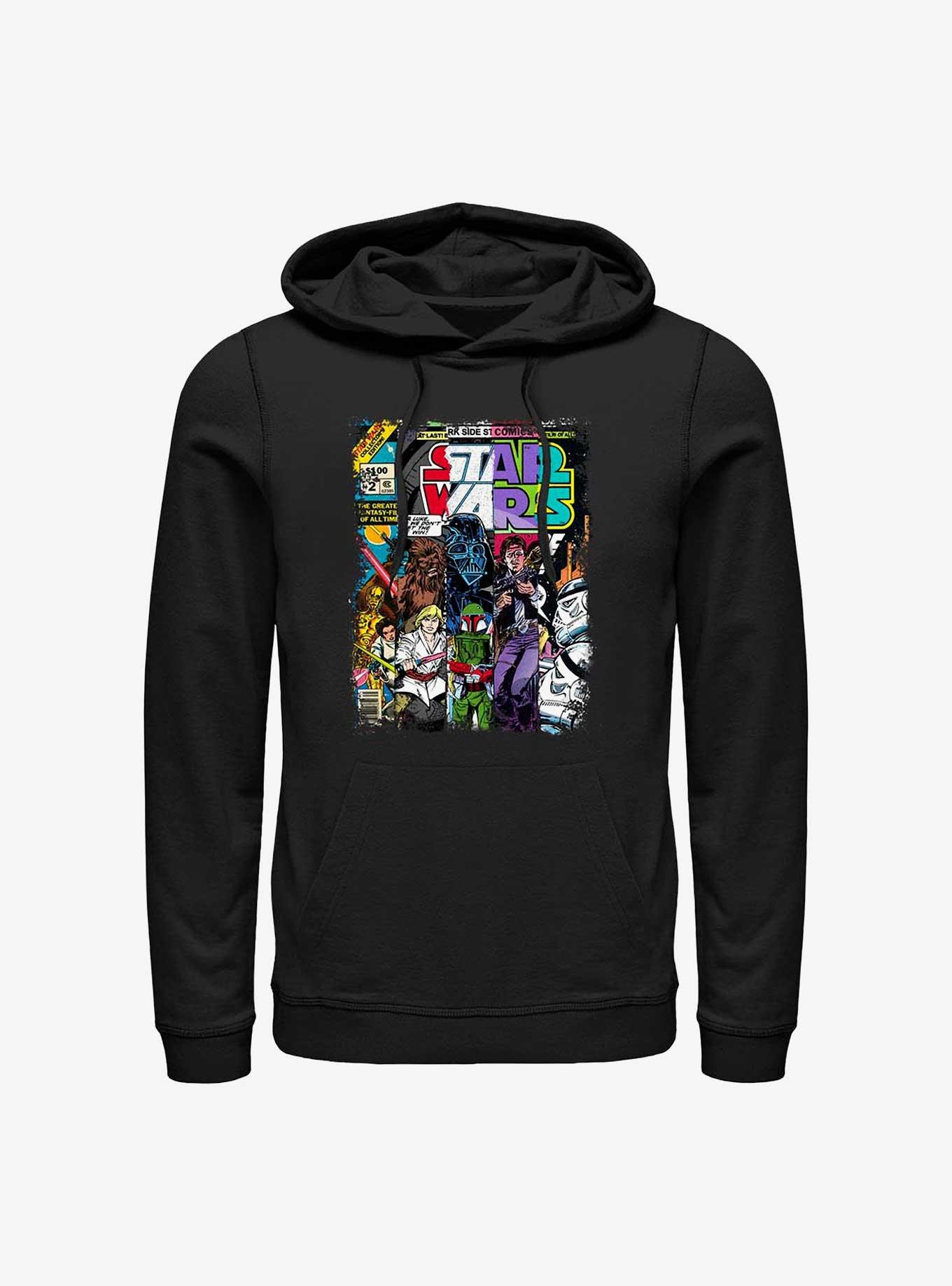 Star Wars Classic Comic Cover Strips Hoodie, , hi-res