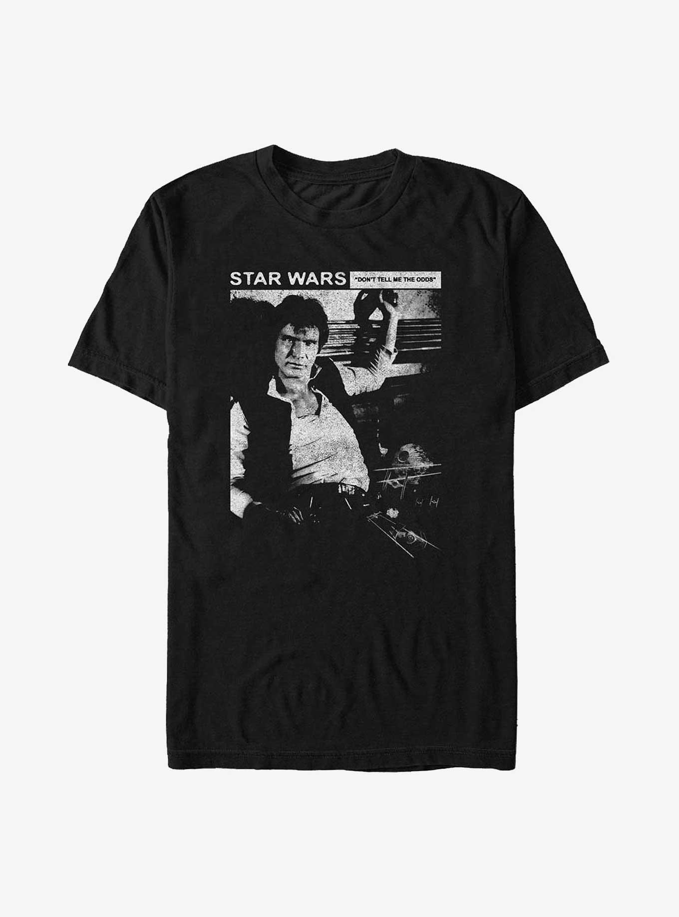Star Wars Don't Tell Me The Odds Han Solo T-Shirt, , hi-res