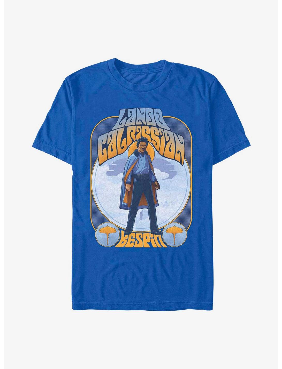 Star Wars Lando Calrissian Bespin Groovy T-Shirt, ROYAL, hi-res