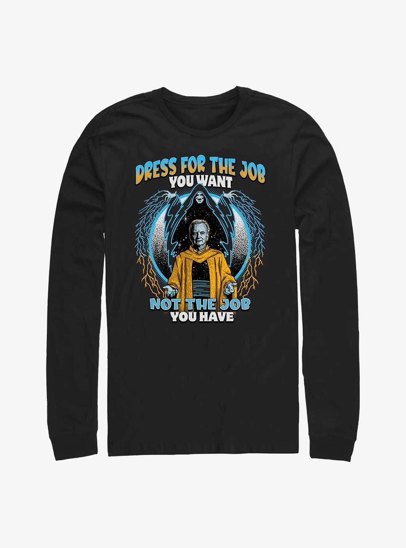 Star Wars Sith Lord Press For The Job You Want Long-Sleeve T-Shirt, , hi-res