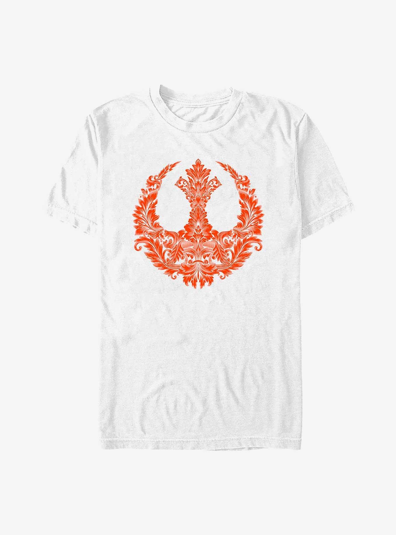 Star Wars Rebel Floral Symbol T-Shirt, , hi-res
