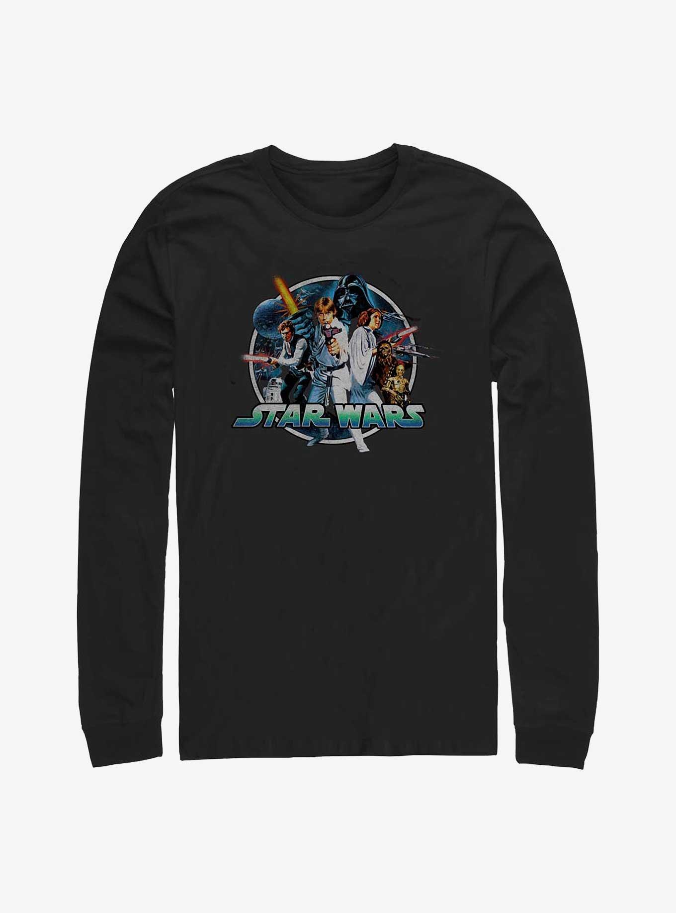 Adidas star wars long best sale sleeve tee