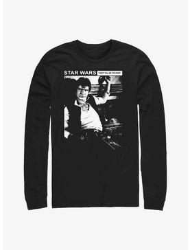 Star Wars Don't Tell Me The Odds Han Solo Long-Sleeve T-Shirt, , hi-res