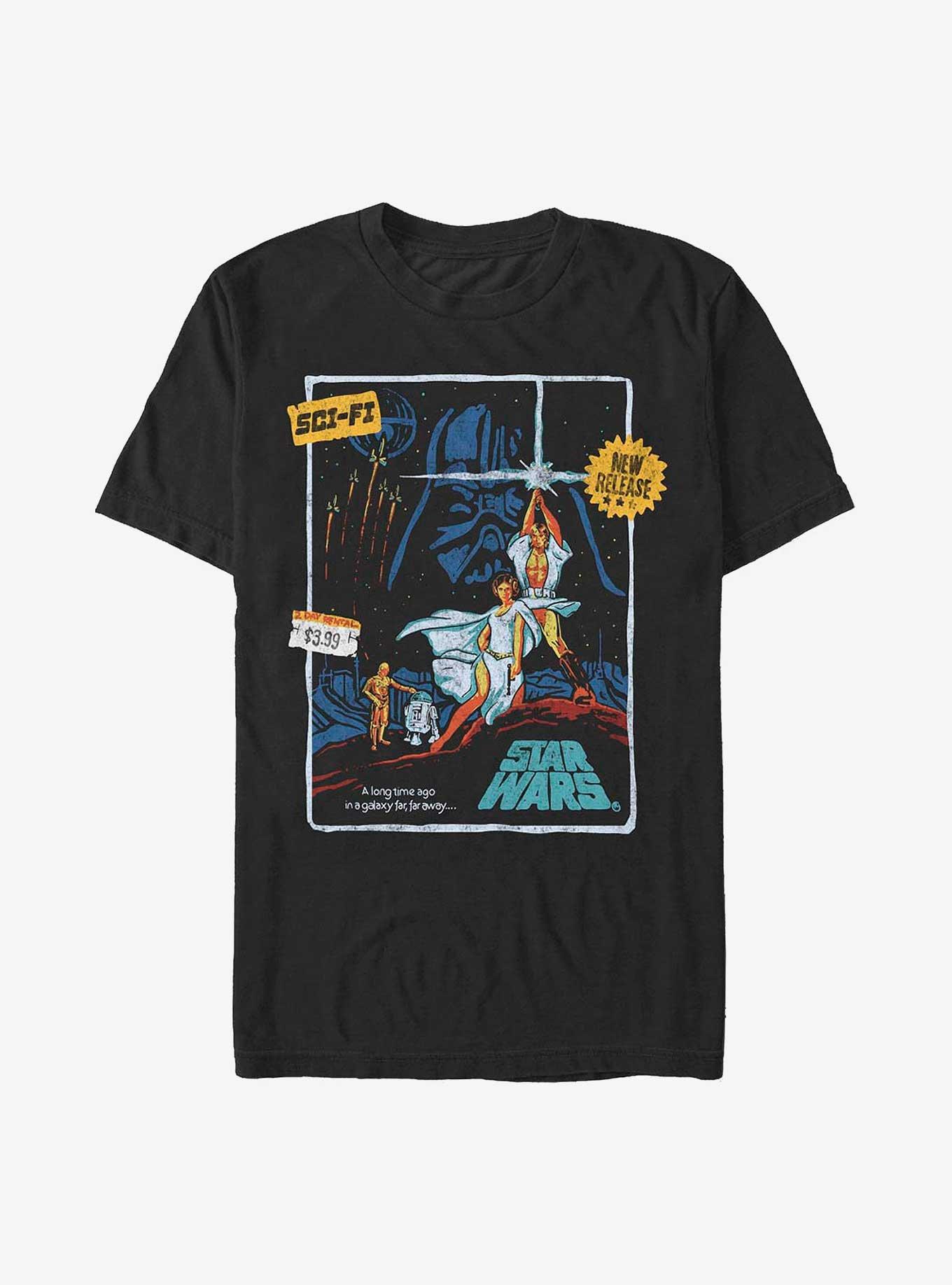 Star Wars Vintage Sci-Fi Rental T-Shirt, , hi-res