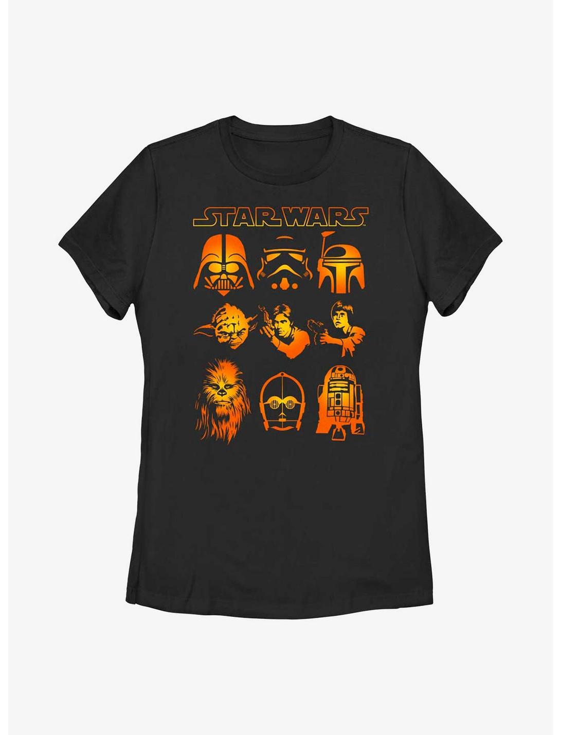 Star Wars Halloween Heads Womens T-Shirt, BLACK, hi-res