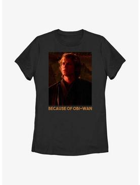 Plus Size Star Wars Because Of Obi-Wan Womens T-Shirt, , hi-res