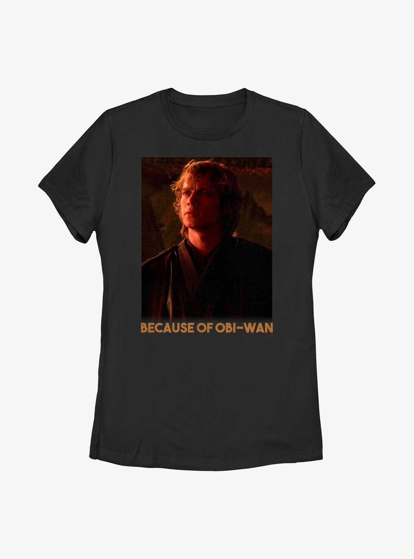 Star Wars Because Of Obi-Wan Womens T-Shirt, , hi-res