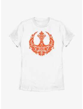 Star Wars Rebel Floral Symbol Womens T-Shirt, , hi-res