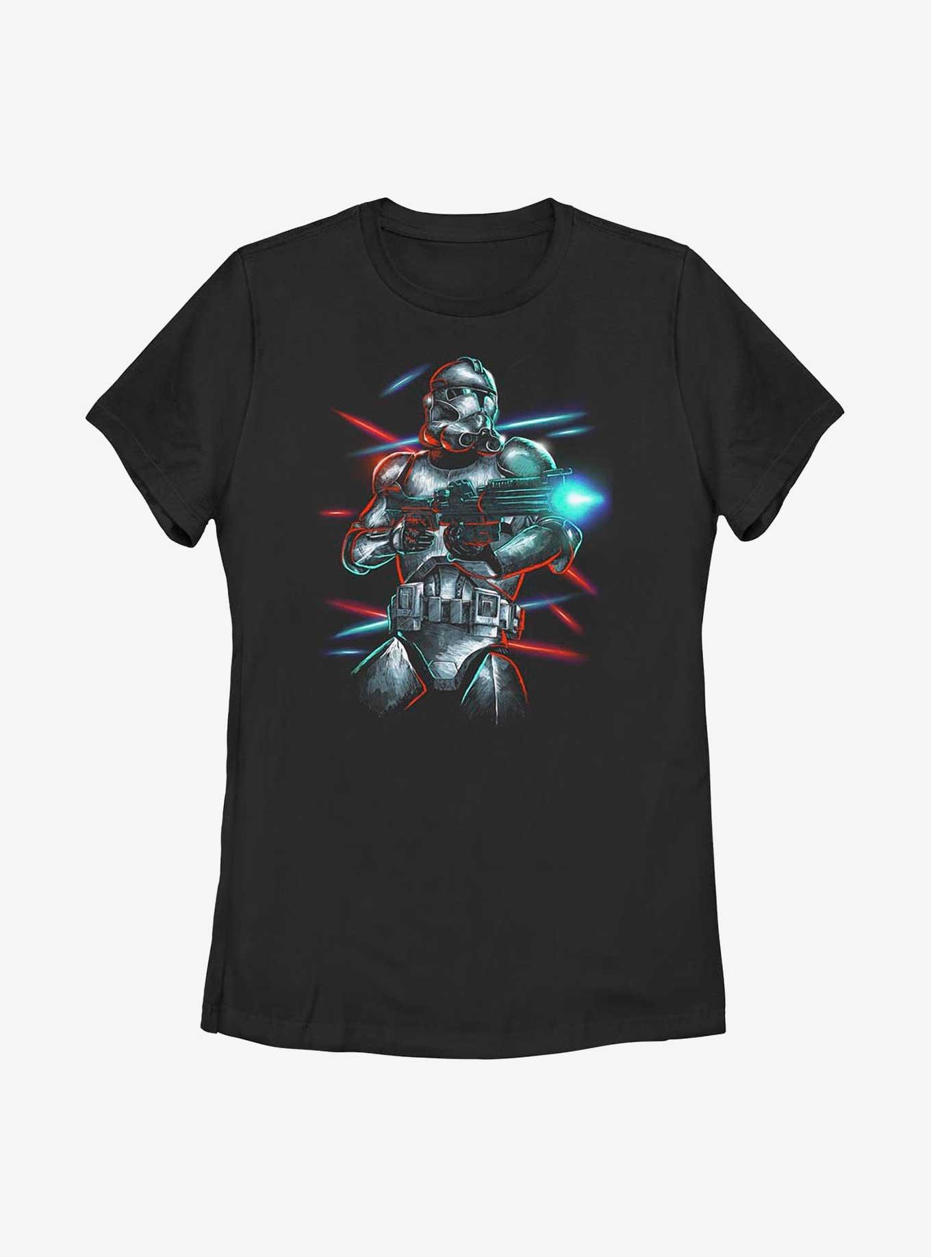 Star Wars Clone Trooper Laser Womens T-Shirt, , hi-res
