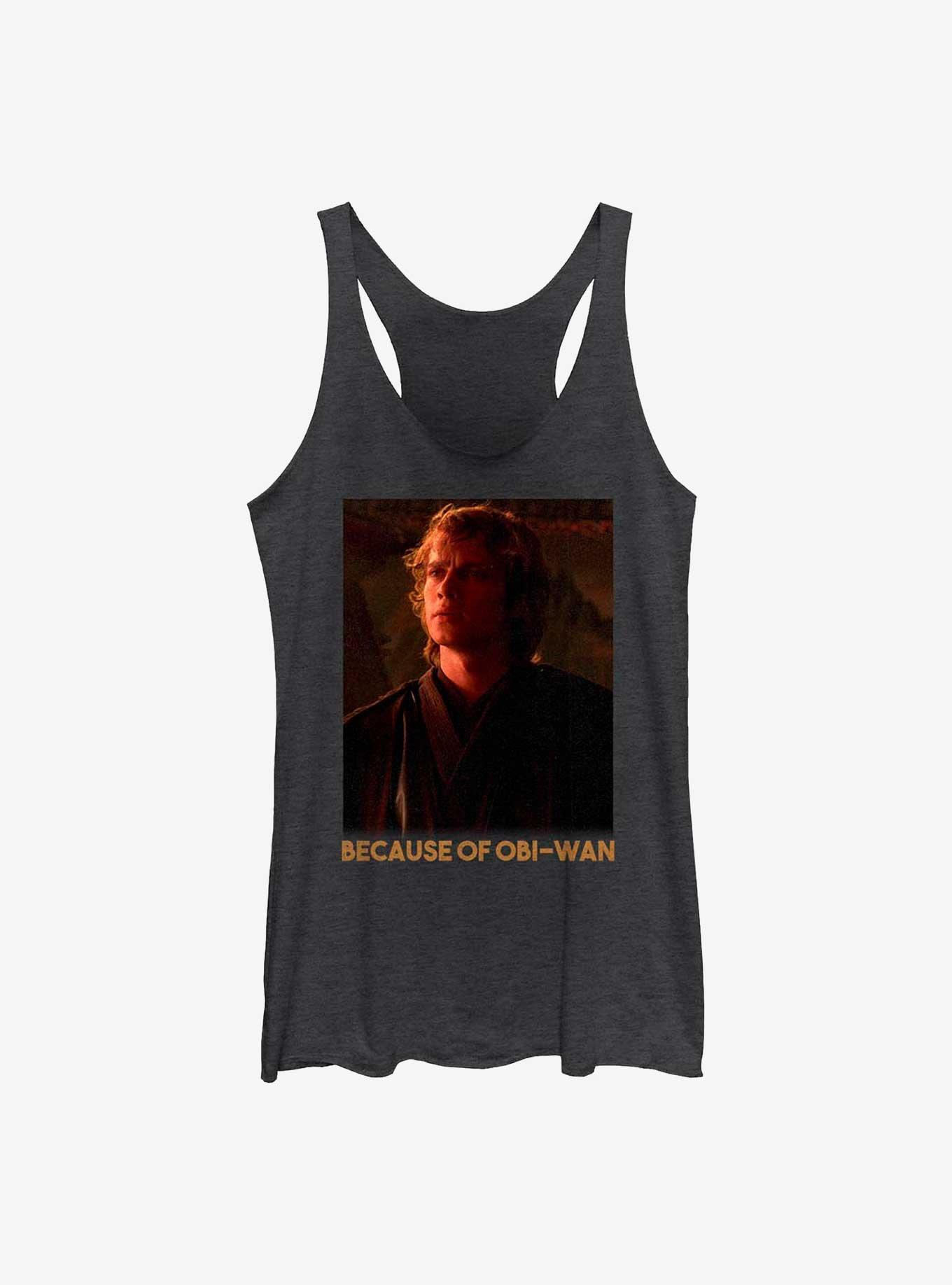 Star Wars Because Of Obi-Wan Womens Tank Top, , hi-res