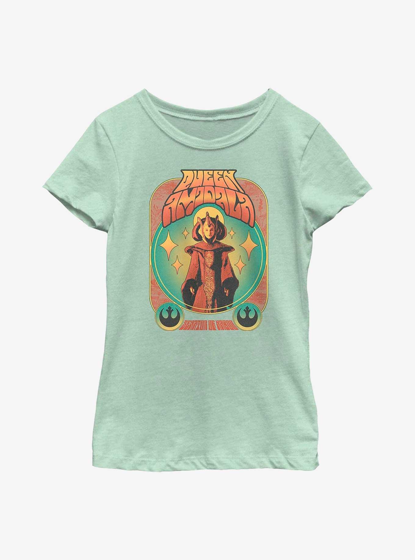 Star Wars Queen Amidala Naboo Groovy Youth Girls T-Shirt, , hi-res