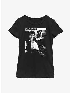 Star Wars Don't Tell Me The Odds Han Solo Youth Girls T-Shirt, , hi-res