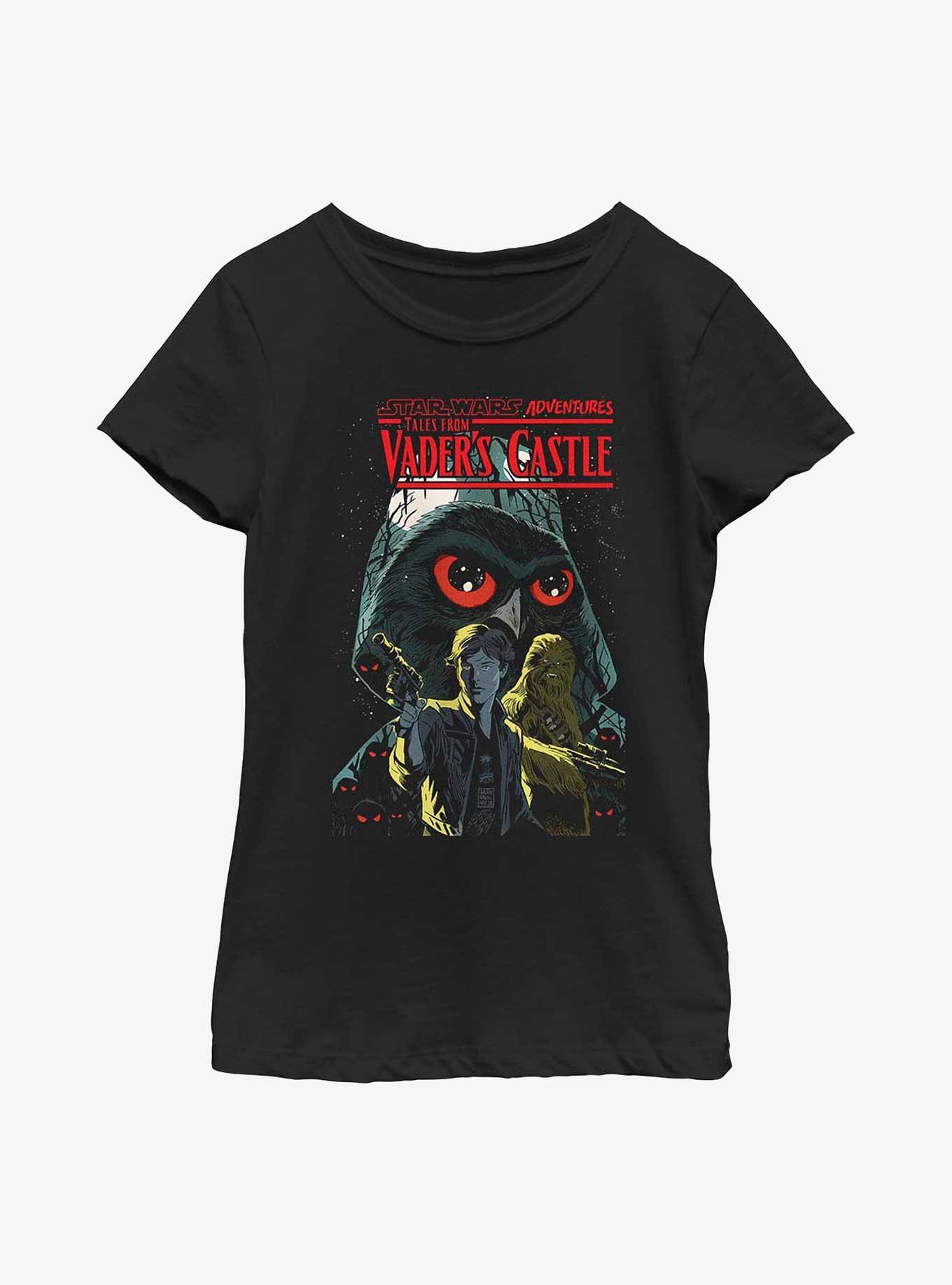 Star Wars Han Solo Tales From Vader's Castle Youth Girls T-Shirt, , hi-res