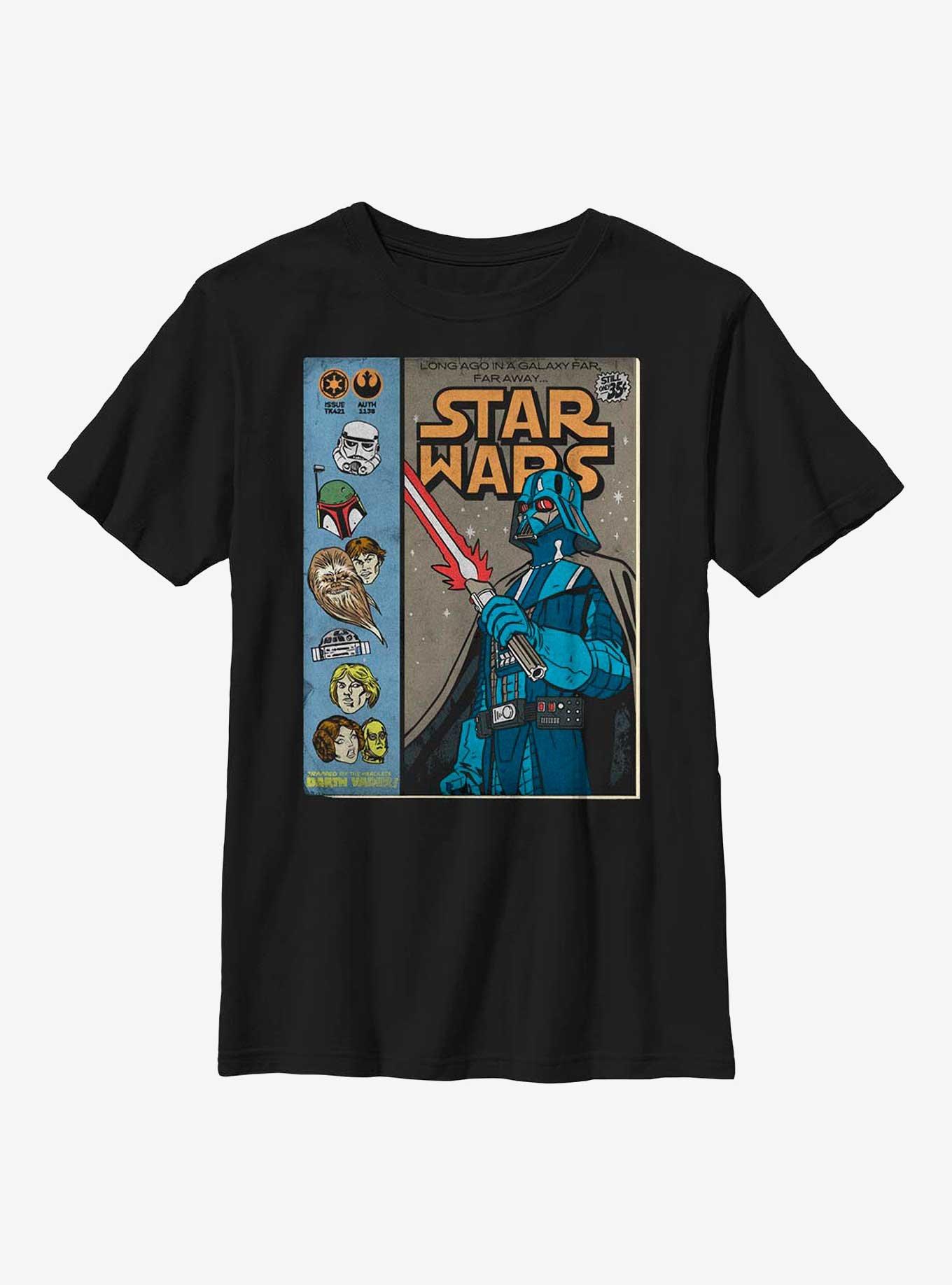 Star Wars Classic Comic Cover Youth T-Shirt, , hi-res