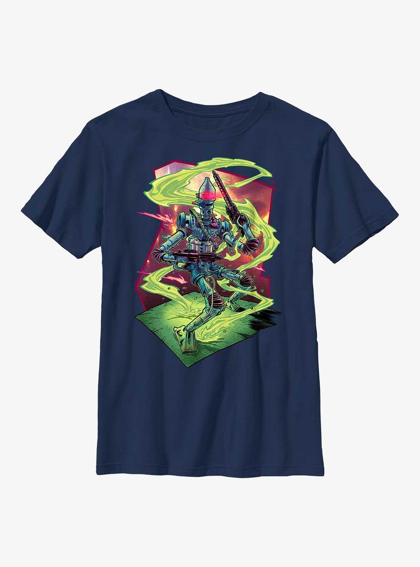 Star Wars Droid IG-11 Youth T-Shirt, NAVY, hi-res