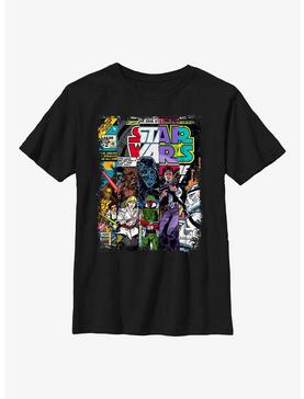 Star Wars Classic Comic Cover Strips Youth T-Shirt, , hi-res
